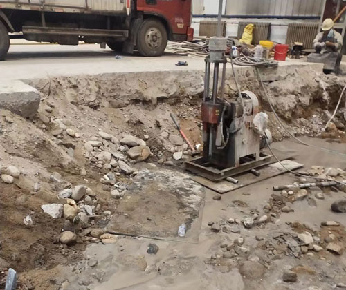 济南公路下沉压浆